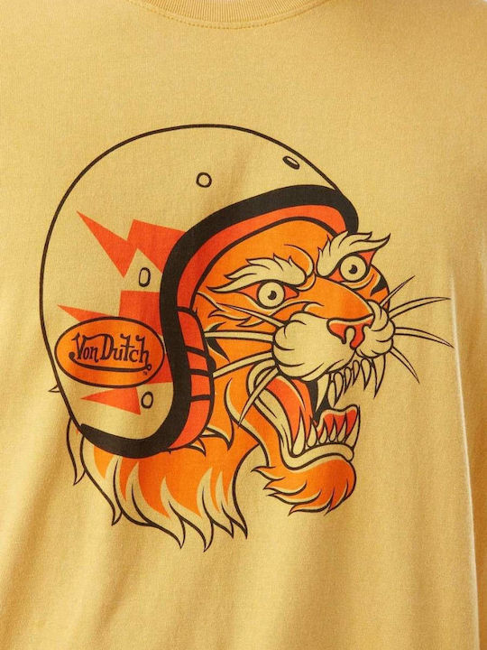 T-shirt Κίτρινο