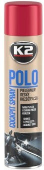 K2 Polo Spray de curățare pentru bord auto cu Aromă Căpșună 750ml