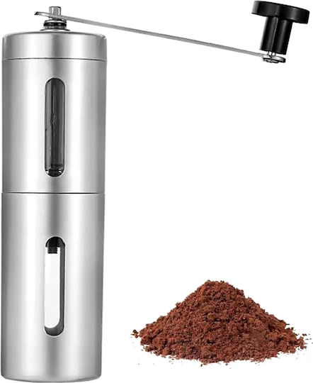 Set Manual Râșnițe Condimente Inox în Culoare Argintiu 1buc