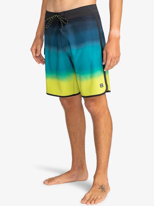 Billabong Men's Swimwear Bermuda Multicolour Striped