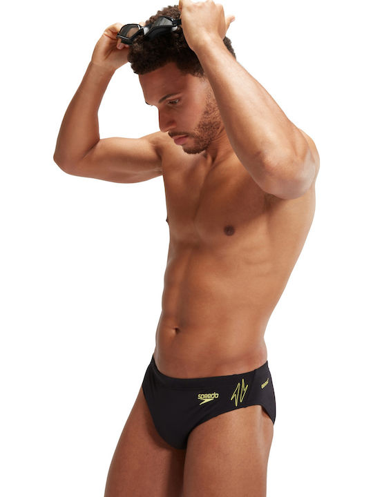 Hyperboom Splice Brief Men's Swimwear Slip Black
