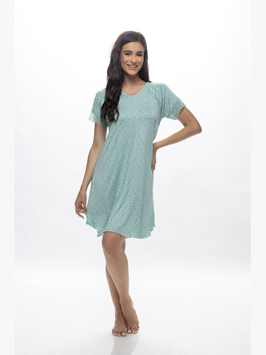 Galaxy Summer Women's Nightdress Mint