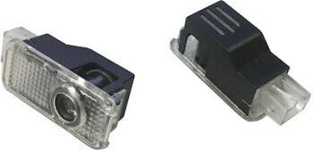 Headlight Crystal Led 5W for Honda Logo Volkswagen Passat / Touareg / Phaeton 2pcs