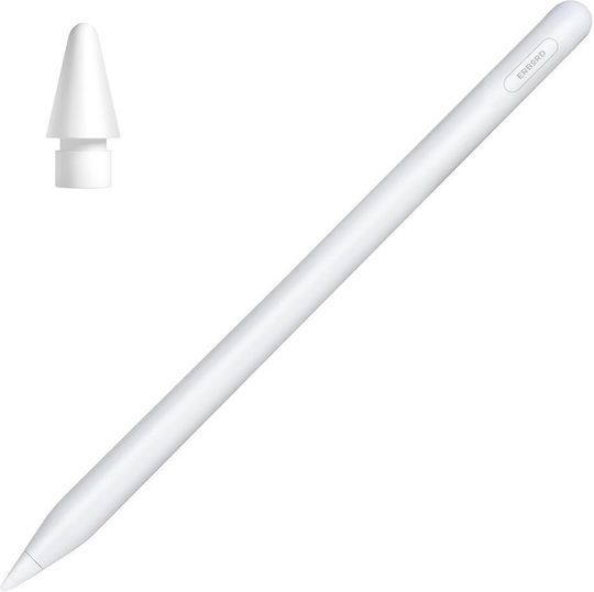 Erbord Stylus Pro Ψηφιακή για Apple iPad Air / Pro / Mini σε Λευκό χρώμα