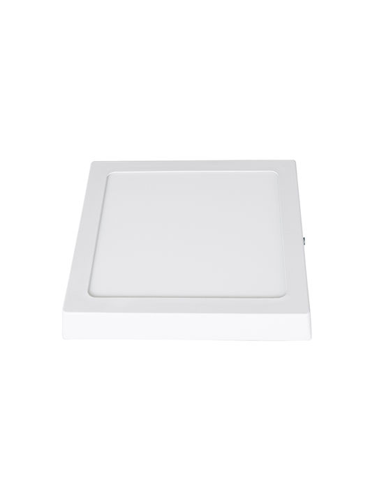GloboStar Στρογγυλό Εξωτερικό LED Panel 20W με Ψυχρό Λευκό Φως 6000K
