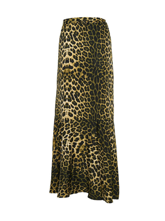 Long Pareo Skirt Leopard Bluepoint 22083071 Animal Print
