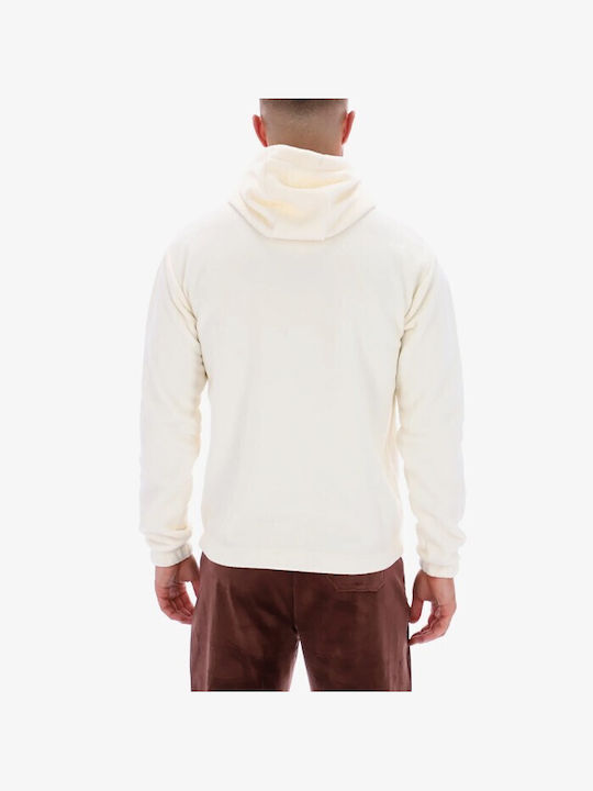 Fila Finn Men's Sweatshirt with Hood & Pockets Egret