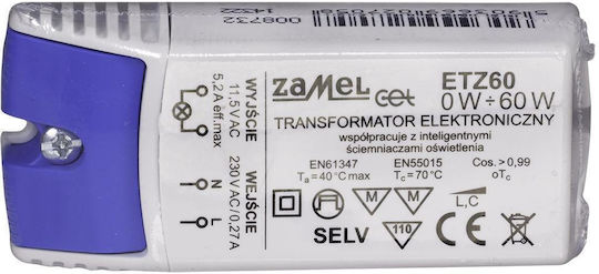 Zamel Sursă de alimentare LED Putere 60W cu Tensiune de Ieșire 12V