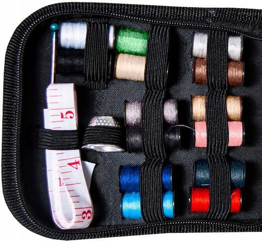 Set de cusut Zola cu 70 de articole diferite și un caz de depozitare cu fermoar