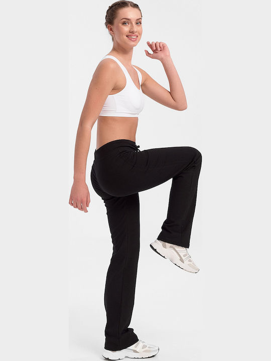 Women's Thin Sweatpants Body Move Black