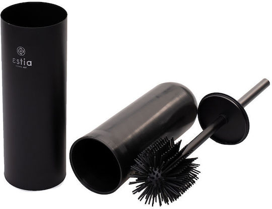 Estia Dita Metallic Toilet Brush Black Matt