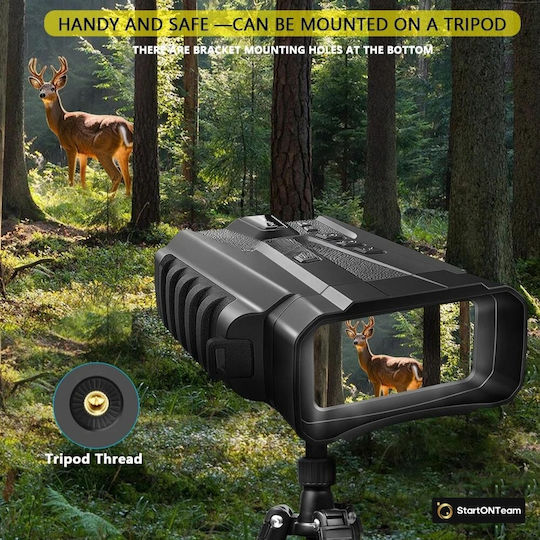 Professional Digital Night Vision Hunting Binoculars Lcd Screen Battery Night Vision 300m Green