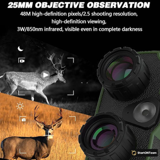 Professional Digital Night Vision Hunting Binoculars Lcd Screen Battery Night Vision 300m Black
