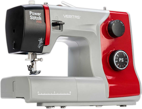 Veritas Haushaltsnähmaschine Power Stitch Pro Rot