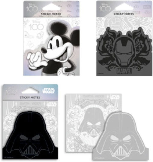 Sticky Notes Coolpack Disney 100 Black Assortment