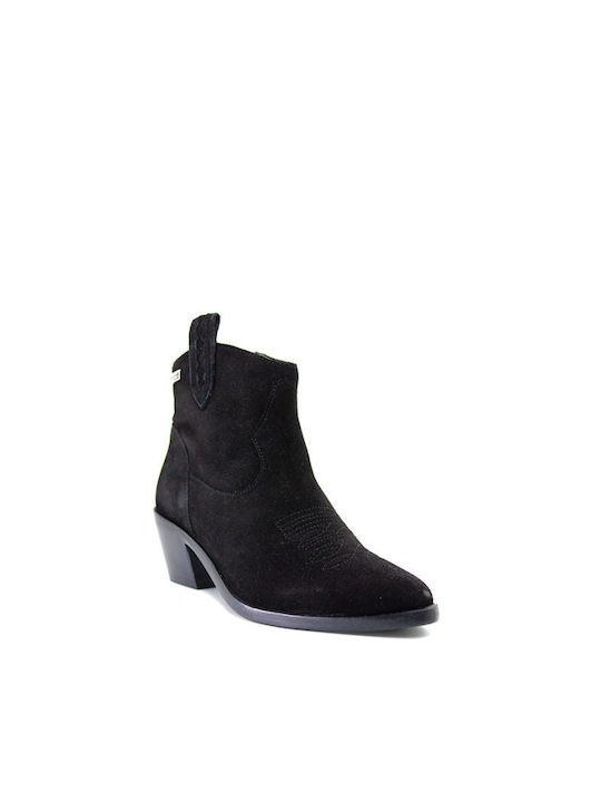 Les Tropeziennes Suede Women's Chelsea Boots Black