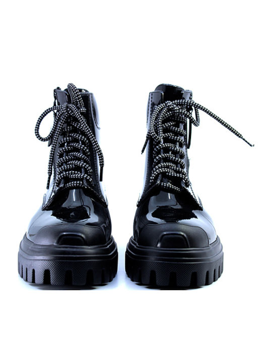 Stiefeletten Damen Schwarz
