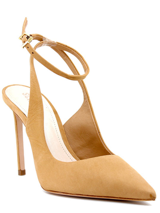 Tan Leather Pumps Schutz