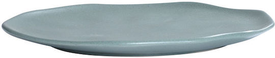 Estia Plate Shallow Ceramic Blue with Diameter 22cm