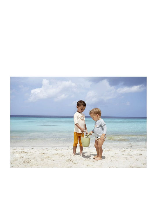 Laessig Moon Kinder Badebekleidung Rashguard Mit langen Ärmeln Powder Blue