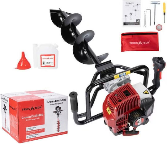 Găuritoare pentru pământ Benzină fără arbore 52cc cu Putere de Cal 2hp