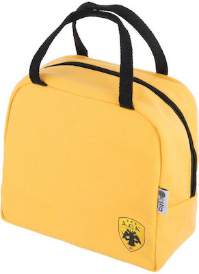 Estia Ισοθερμική Τσάντα Χειρός Save the Aegean 6 λίτρων Κίτρινη AEK Bc Edition