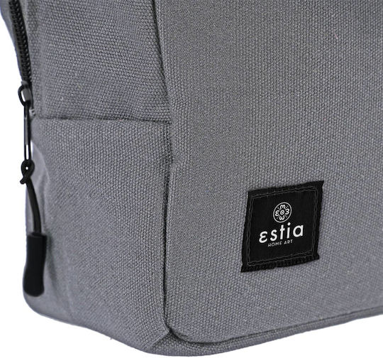 Estia Insulated Handbag Save the Aegean 6 Liters Fjord Gray