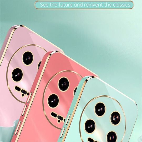 Xinli Straight Back Cover Σιλικόνης Μωβ (Xiaomi 14 Ultra)