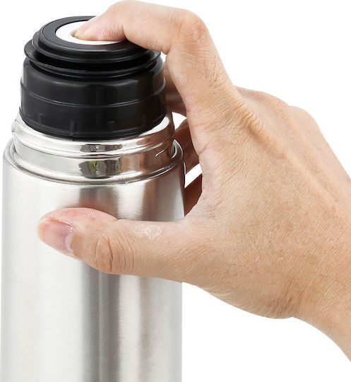 Estia Bottle Thermos Stainless Steel BPA Free 750ml Silver with Cap-Cup