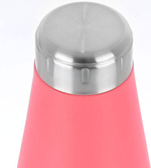 Estia Travel Flask Save the Aegean Ανακυκλώσιμο Μπουκάλι Θερμός Ανοξείδωτο BPA Free 750ml Fusion Coral