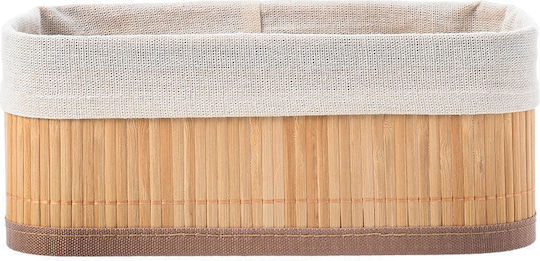 Estia Επιτραπέζια Θήκη Οργάνωσης Bamboo Essentials Μπεζ