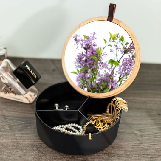 Estia Bamboo Essentials Настолен Органайзер за кола Пластмаса Черен