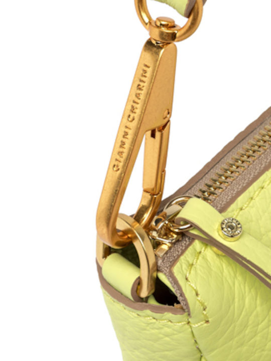 Leather Women's Bag Shoulder Green