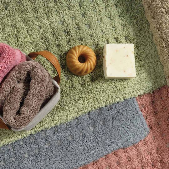 Das Home Badematte Baumwolle Rechteckig 0553 420760900553 Beige 60x90cm
