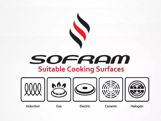 Sofram Βαθιά Ανοξείδωτη Κατσαρόλα 11.7lt / 30cm