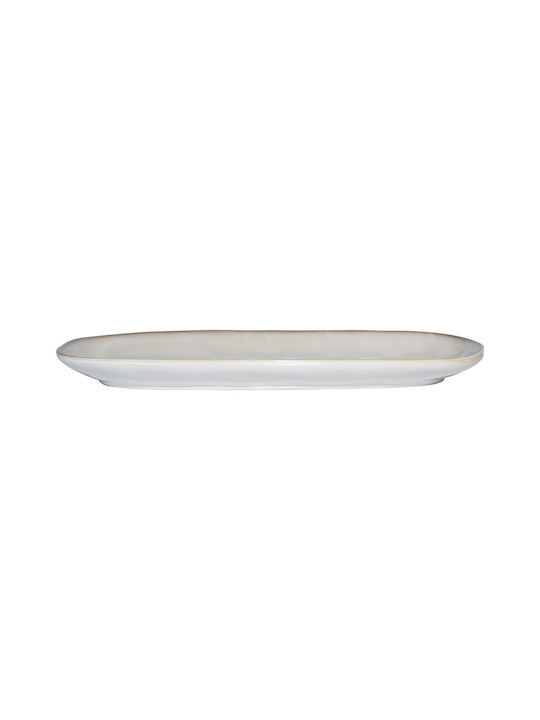 Estia Vignette Stoneware Сервизна Плато Керамично Бежов 31.3x15бр 1бр