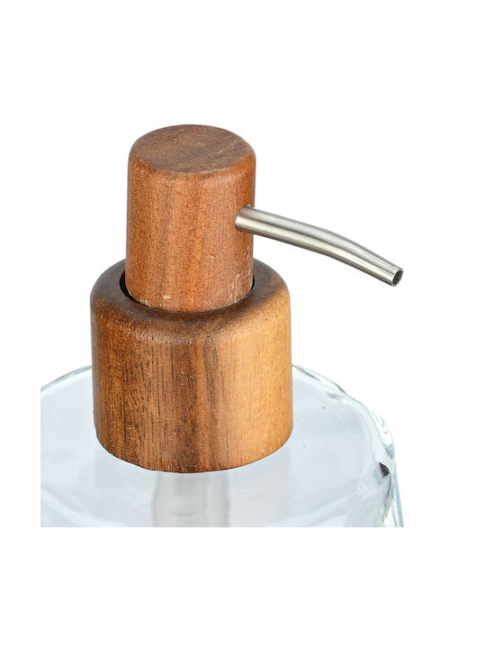 Estia Acacia Kitchen Glass Transparent Dispenser 320ml