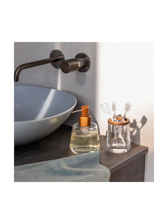 Estia Acacia Kitchen Glass Transparent Dispenser 320ml