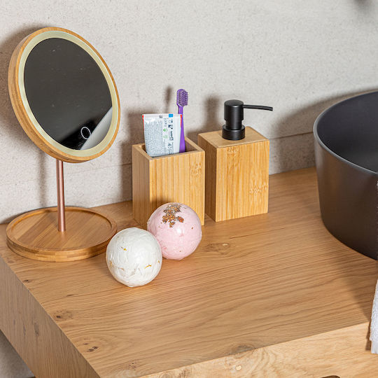 Estia Bamboo Dispenser από Bamboo Καφέ 360ml