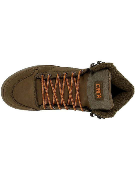 Circa Sneakers Pinecone / Vibrant Orange