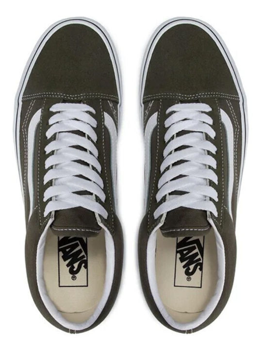 Old Skool Sneakers Grape Leaf / True White