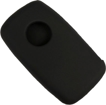 Car Key Cover Case made of with 3 Buttons for VW / Skoda / Seat in Black Color