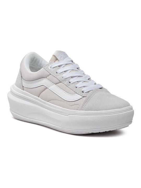 Vans Old Skool Overt CC Ανδρικά Sneakers Light Grey / White