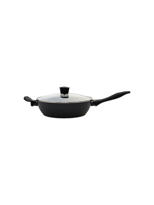 Estia Magma Saute With Lid made of Aluminum with Non-Stick Coating 28cm