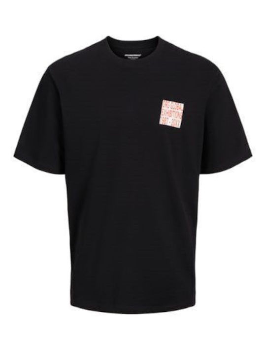 Jack & Jones Men's Short Sleeve T-shirt Black