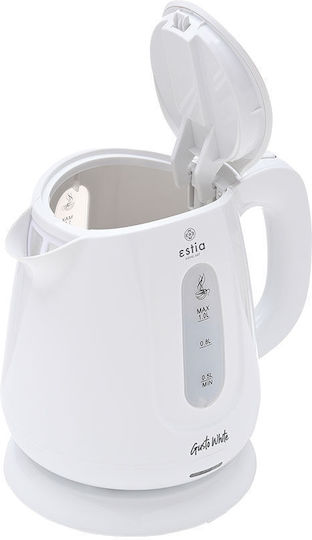 Estia Gusto Fierbător 1lt 1100W Alb