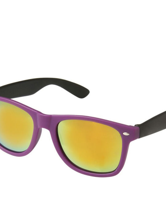 V-store Sonnenbrillen Lila mit Kunststoff Gestell