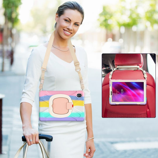 Back Cover Durable for Kids Multicolour Lenovo Tab M10 Plus TB-X606F