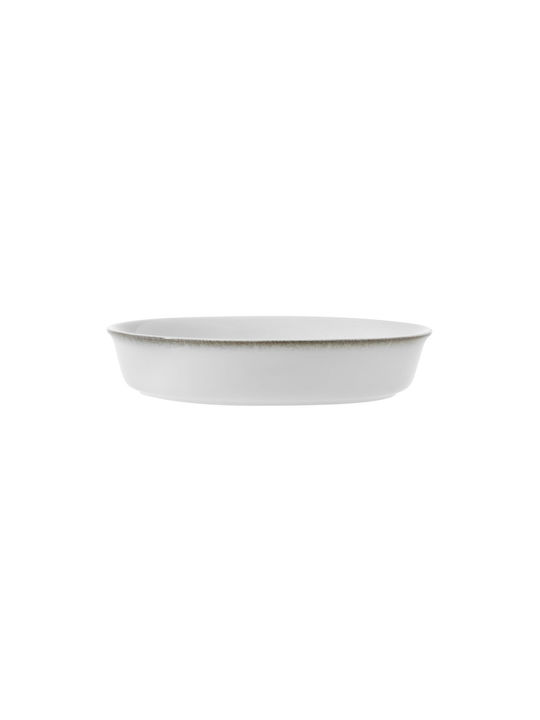Estia Pearl Porcelain Salad Bowl White 23x23cm