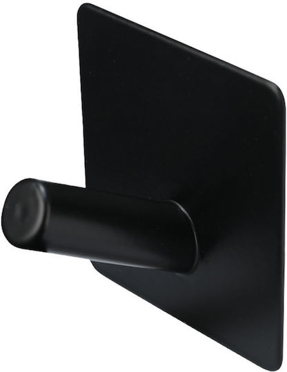 Estia Single Wall-Mounted Bathroom Hook 5.2x5.2cm Black Estia Single Wall-Mounted Bathroom Hook 5.2x5.2cm Black